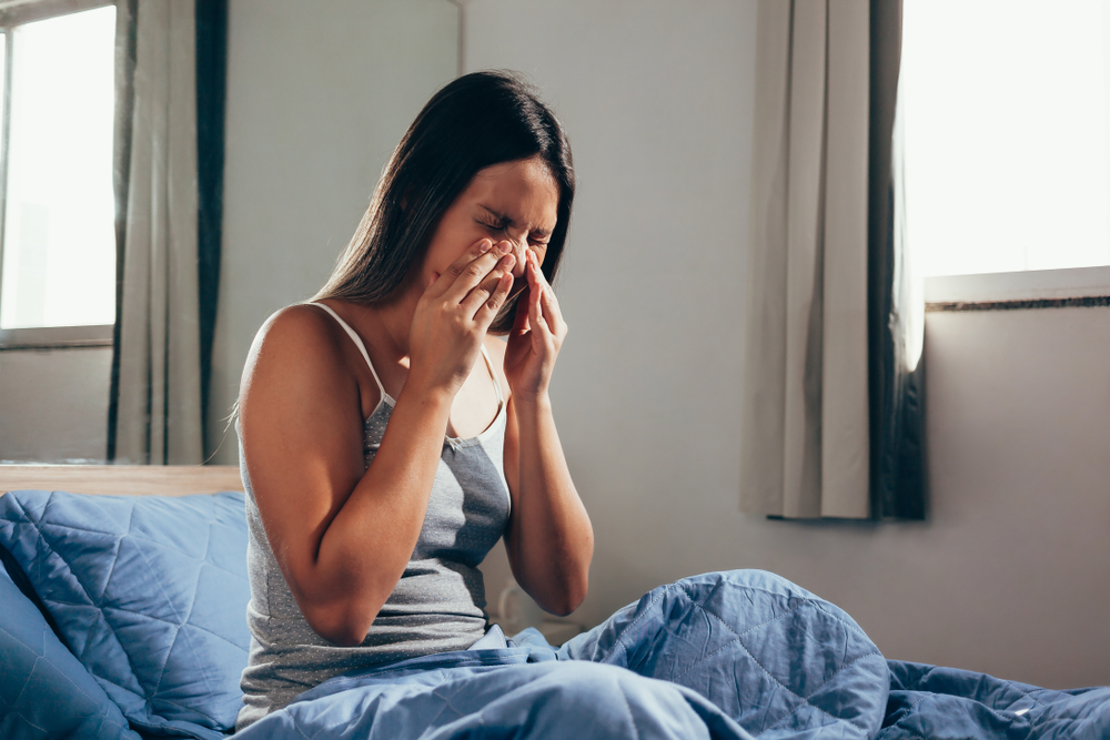 Mold exposure can irritate the sinuses and contribute to chronic sinus infections and inflammation in sensitive individuals.